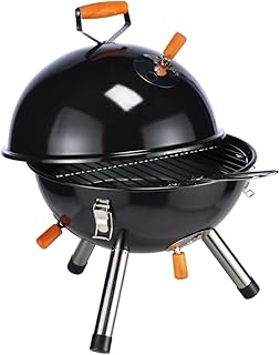 KUGELGRILL MINI IN SCHWARZ PICKNICKGRILL TISCHGRILL CAMPINGGRILL PICKNICK - GRILL