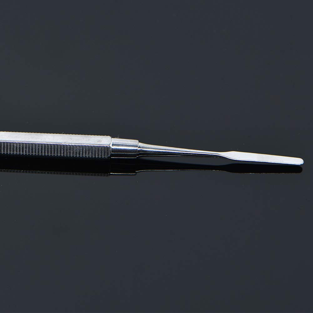 2 Pcs Dental Resin trimmer Stainless steel Photosensitive knife Double Ended Spatula Lab Instrument Dentist Tools: Beauty