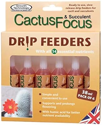 Growth Technology Cactus Focus Drip Feeders Pack Of 6 4 Amazon
