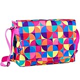 Wildkin Pinwheel Laptop Messenger Bag