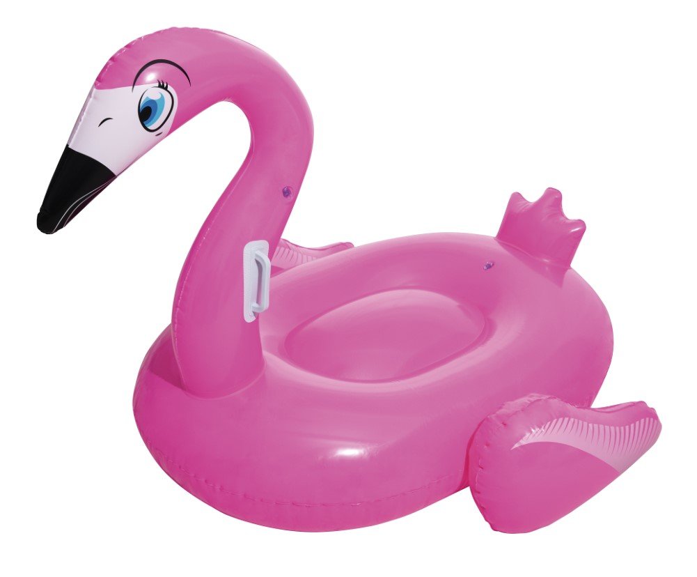 Bestway BW41103 Inflatable Pool Float - Pretty pink Flamingo Ride On Lilo Lounger