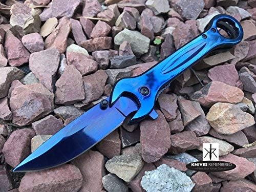 Monogram Knife, Custom Knives, Pocket Knife, Hunting Knife, Personalized Knife, Engraved Knives, Folding Knife, Pocket Wrench Knife