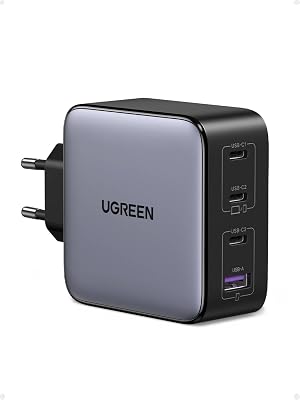 Nexode 100W Cargador USB C Carga Rápida con 4 Puertos