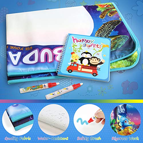 image for Hierceson Aqua Magic Doodle Mat 40 X 28 Inches Extra Large Water Drawi