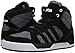 adidas Men's Raleigh mid Fashion Sneaker, Black/Black/White, 9.5 M US