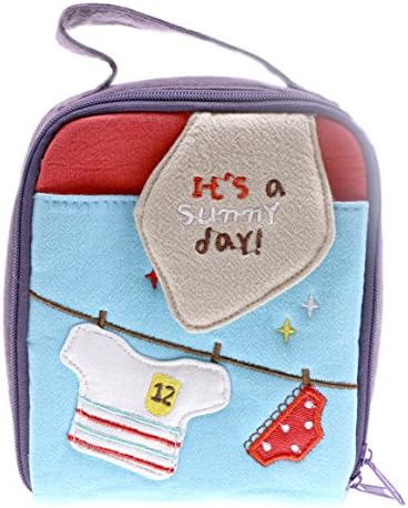 Fujifilm INSTAX Mini 8 Instant Camera Case - WISAGI Lovely Cartoon Pattern Instax Mini Camera Case Bag With Cotton（Sunny）