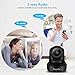Bagotte Full HD 1080P WiFi Home Security Camera, Wireless IP Indoor Surveillance System Pan/Tilt/Zoom Audio Camera, Night Vision, Motion Detection, Remote Baby Monitor iOS - Cloud Storage