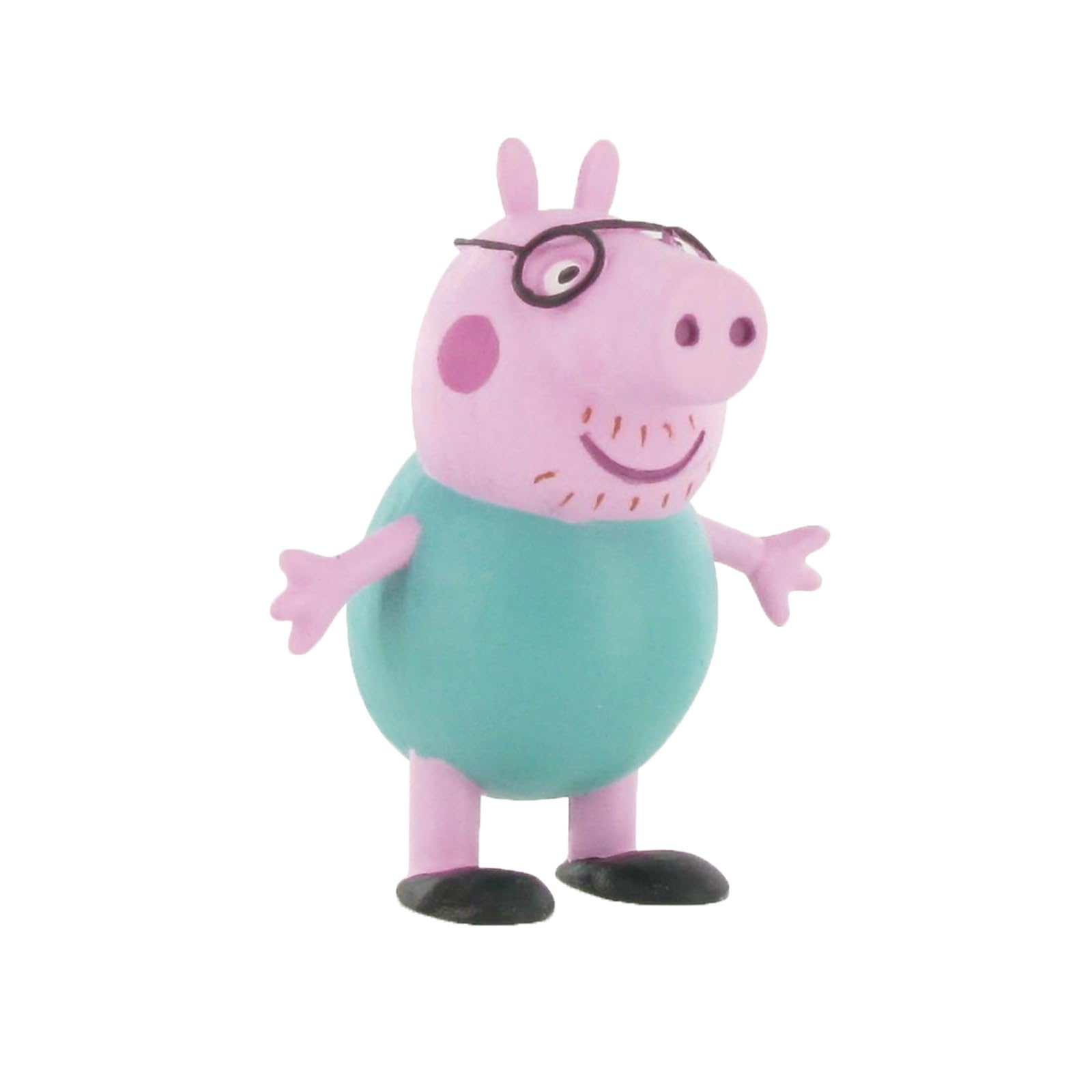 Comansi 6.5cm Peppa Pig Daddy Pig Mini Figure