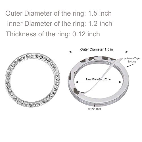 1 Crystal+Rhinestone+Sticker+Interior+Ignition