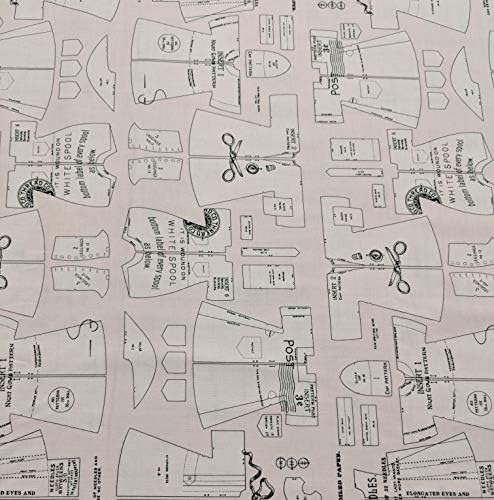 Paperdoll- Clothes Light Pink - Riley Blake Cotton Fabric