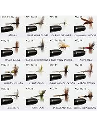 Barnsley 100 seco y ninfa surtidos Pesca con Mosca Moscas