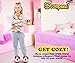 Stompeez Animated Minnie Mouse Plush Slippers - Ultra Soft and Fuzzy - Ears Flap as You Walk - Medium Pink Black