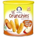 Gerber Graduates Lil' Crunchies, Apple Sweet Potato, 1.48 Ounce