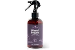 Plant Therapy Blissful Dreams Lavender Pillow and Linen Mist and Room Spray, for Relaxation & Sleep, Powered by Essential Oils Like Lavender & Roman Chamomile, Aromatherapy Sleep Spray, 8 oz