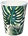 Talking Tables 8pk (250ml/9oz) Tropical Paper Party Cups | 'HOME' Recyclable Disposable , Eco-friendly & Plastic Free | For Summer Garden BBQ, Kids Birthday, Celebration, Jungle, Hawaiian, Fiesta