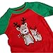 Toddler Kid Girls Christmas pajama T shirt+long pants YSQA7052