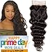 Unice Remy Brazilian Natural Wave 4X4 Lace Closure 100% Virgin Human Hair Natural Color (16inch closure)