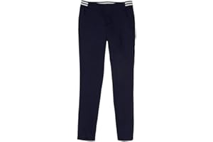 French Toast Girls Pull On Skinny Fit Stretch Pants with Elastic Waist and Pockets, School Uniform for Kids