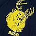 It's Always Sunny in Philadelphia Beer T Shirt & Stickers (Large) Navy
