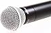 Shure SLX2/SM58=-H5 Handheld Transmitter with SM58 Microphone, H5, Black