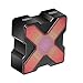 KMASHI LED Bluetooth Speaker Built-in RGB LED lights 4 Music Display Mode with Bass Powerful Sound Support TF Card
