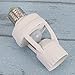 Chinatera Light Sensor Socket Light Switches Motion Sensing Light Socket Adjustable 360 Degree E27 socket