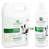 Lillian Ruff Oatmeal Dog Shampoo - Lavender Coconut Scent with Aloe - Deodorize and Soothe Dry Itchy Skin - Gentle Cleanser for Normal to Sensitive Skin (1 Gallon)