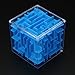 Maze Cube, Forthery 3D Magic Cube Puzzle Box Sequential Puzzles as Christmas Gift Birthday Gift (Blue)