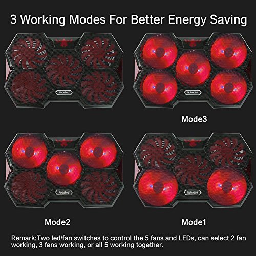 4 Laptop+Cooling+Nobebird+Cooler+Adjustable