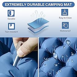 Double Sleeping Pad - Self Inflating 4" Extra-Thick