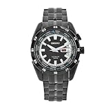 Seiko Men’s SRP039 Superior Stainless Steel Black Dial Watch, Watch Central