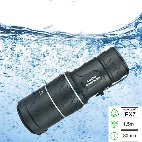 Night Vision monocular,40x60 HD Optical Monocular Hunting Camping Hiking Telescope - Thumbnail 3