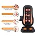 Massage Chair Pad Shiatsu Back Massager with Heat - Electric Massage Cushion with Deep Tissue Kneading for Full Back Muscle Pain Relief - Home and Office Use