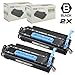 LD Products Toner Cartridge Replacement for Canon 106 0264B001AA (Black, 2-Pack) Compatible with ImageClass MF6530, MF6540, MF6550, MF6560, MF6580, MF6590, MF6595, MF6595cx