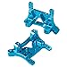 SkyQ 1/18 WLtoys Upgrade Parts Alum Front/Rear Shock Absorber Board for A949 A959 A969 A979 K929 Blue 2pcs