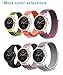 C2D JOY Compatible with Garmin Vivoactive 3 (Music) and Vivomove (HR) Replacement Band with Custom Quick Release Spring Bar, Sport Mesh Strap Nylon Weave Watchband for Sports - 13#, M (6.1-8.5 in.)