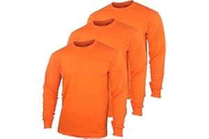 SUNI APPAREL Safety High Visibility Shirts for Men, Construction Shirts for Men, Camisas De Trabajo para Hombre Construccion