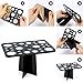 ESARORA Makeup Brush Cleaning Mat and 28 Holes Brush Drying Tower Set