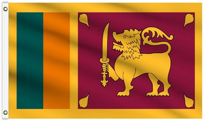 Amazon Com Banner Buzz Make It Visible Sri Lanka Flag Knitted