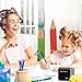 Electric Pencil Sharpener - Includes Drawing Tutorials Online Library. Portable Heavy Duty Multi Powered AC Plug in and Battery Operated. for Artist, Art Classroom, Office, Small Kids