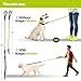 Heavy Duty Rope Bungee Leash for Large and Medium Dogs with Anti-Pull for Shock Absorption - No Slip Reflective Leash for Outside (Green, Bungee Leash- 5.5 Ft)