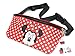 Disney Minnie Mouse Zippered Waist Pack Belly Small Bag for Girls