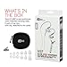 MEE audio Sport-Fi M6P Noise Isolating In-Ear Headphone with Microphone, Remote, and Universal Volume Control (White)