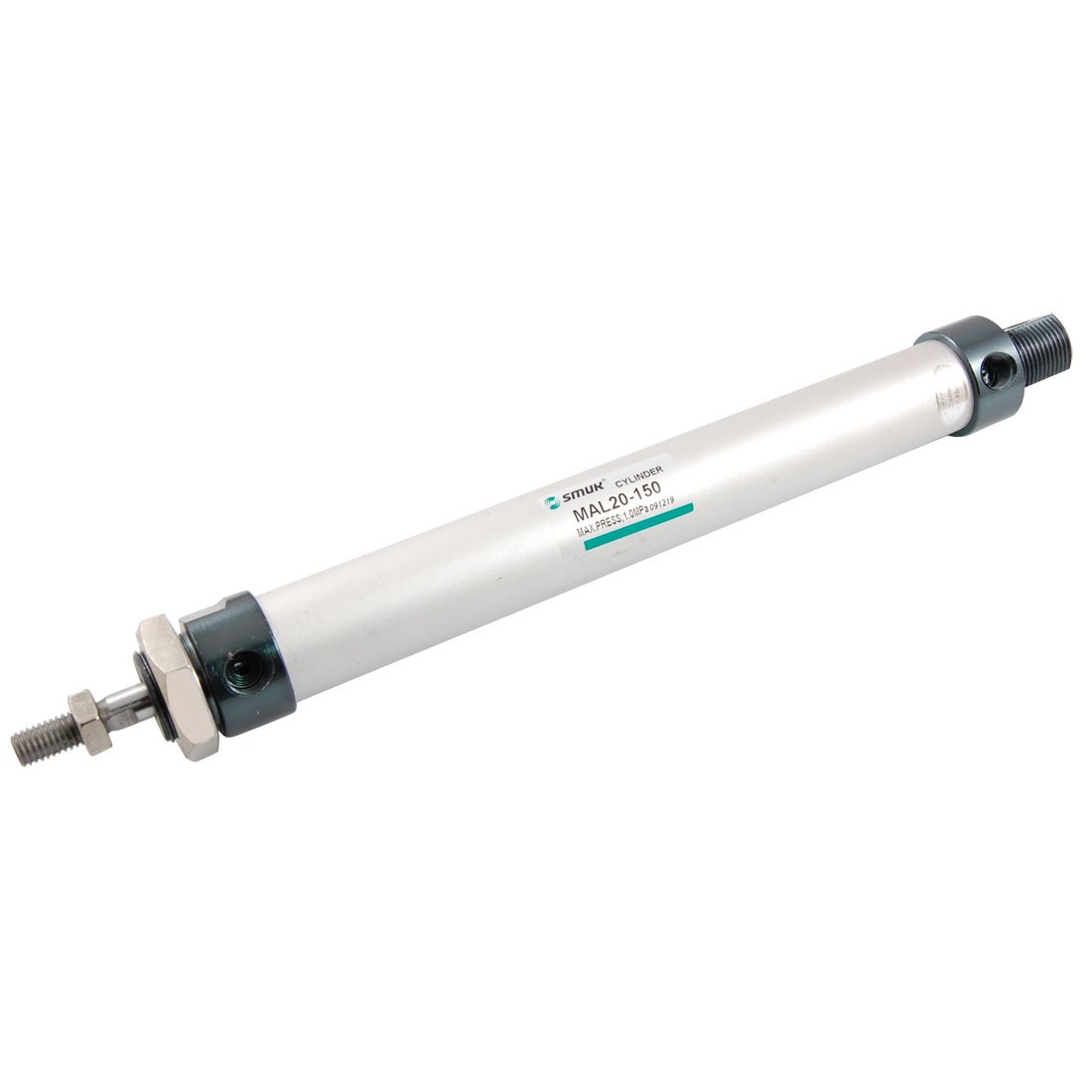 Sourcingmap MAL20-150 20mm x 150mm Double Acting Aluminum Alloy Air Cylinder
