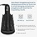 Beard Straightener for Men Ionic Hair straightening Brush Beard/Hair Straightener with Anti-Scald Feature Portable Beard Straightener Comb with LED Display for Home & Travel