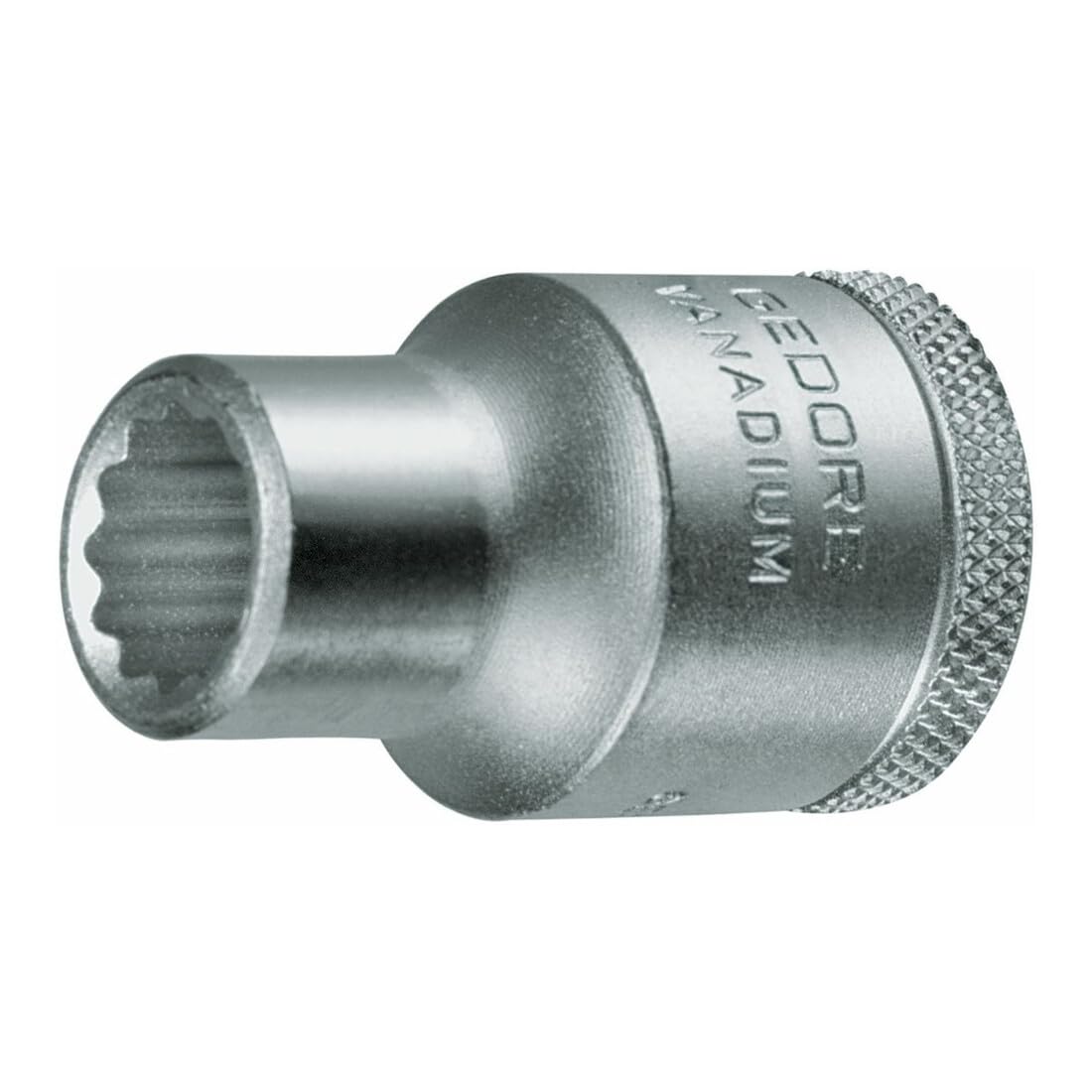 Gedore D191/2AF 1/2 1/2 x 38 mm 12 Hex Socket - Silver