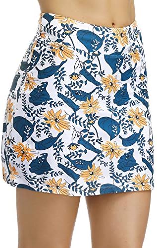Women's Actvie Skort Pleated Cute Sport Skirt for Running Tennis Golf Workout Casual Skirts for Women