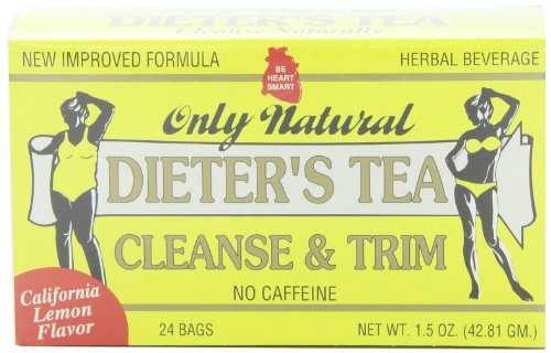 Only Natural Dieters Cleansing Tea - Lemon, 1.5 Ounce Only Natural Dieters Cleansing Tea - Lemon, 1.5 Ounce