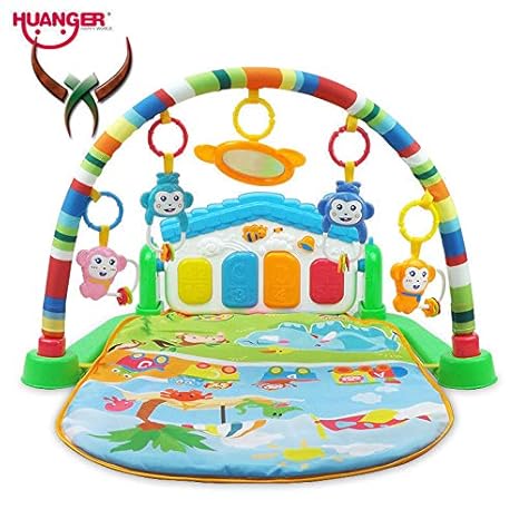 Aasma Kick & Play Multi-Function Piano Baby Gym & Fitness Rack (Large)