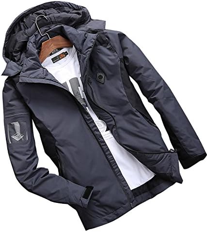 Amazon ダウンコート ダウンジャケット 全3色 メンズ ダウンジャケット 防寒コート 厚い 暖かい おしゃれ アウタージャケット 人気 並行輸入品 Xxxl ダークグレー コート ジャケット 通販